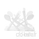 BESTONZON Porte-Serviettes en Forme de Couteau et de Fourchette en Acier Inoxydable Décorations pour la Maison de Cuisine Blanc - B07PJJKKNH